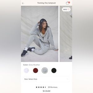 Training day jumpsuit free people